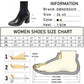 Women's Mid-Calf Boots - Snakeskin Pattern Boots - Ladies Pointed Toe (3U38)(3U107)(3U36)(3U42)