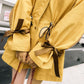 Women's Spring Autumn Fashion Coat - Solid Color - Loose Long Sleeve Short Coat (TB8A)(TB8B)