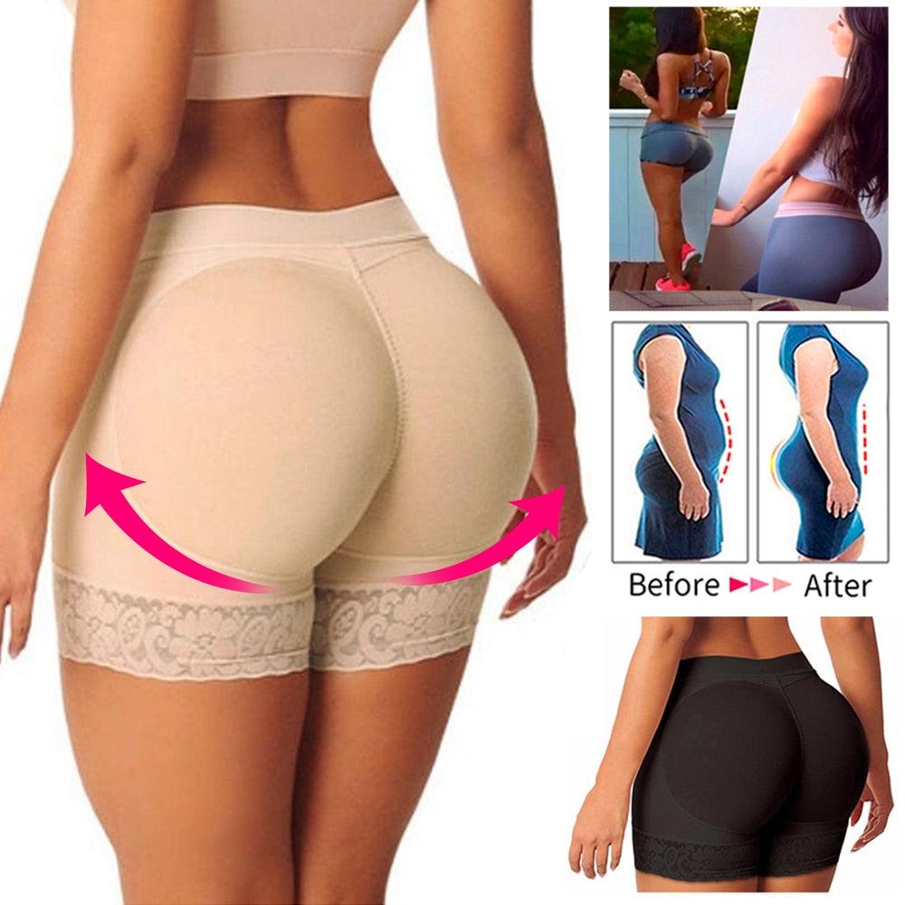 Sexy Women Enhancer Seamless Padded Panties Bottom up Bum Hip Underwear :  : Clothing, Shoes & Accessories