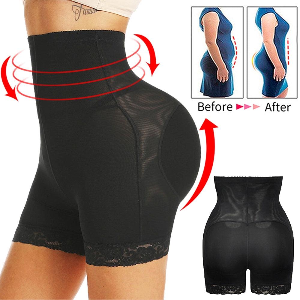  Body Control Shapewear for Women Padded Panties Fake Butt Shapewear  Shorts for Women Underwear Seamless Fake Padded Briefs,Black-3XL :  Clothing, Shoes & Jewelry