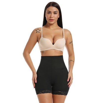 MISS MOLY High Waisted Shapewear Shorts for Women Tummy Control Slip Shorts  Under Dress Seamless Boyshorts Thigh Slimming Smoother Body Shaper Black  Small at  Women's Clothing store