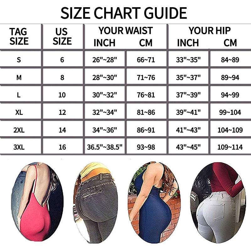 Womens Padded Shapewear Hip Enhancer Shorts High Waist Body Shaper Panty Padded Pad - Butt Lifter Booty Waist Trainer Control (FHW1)