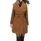 Women Autumn Winter Jacket - Fashion Casual Vintage Belt Long Jackets - Blazers Female Elegant Office Lady Coat (TB8A)(TB8B)(TP3)