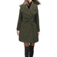 Women Autumn Winter Jacket - Fashion Casual Vintage Belt Long Jackets - Blazers Female Elegant Office Lady Coat (TB8A)(TB8B)(TP3)