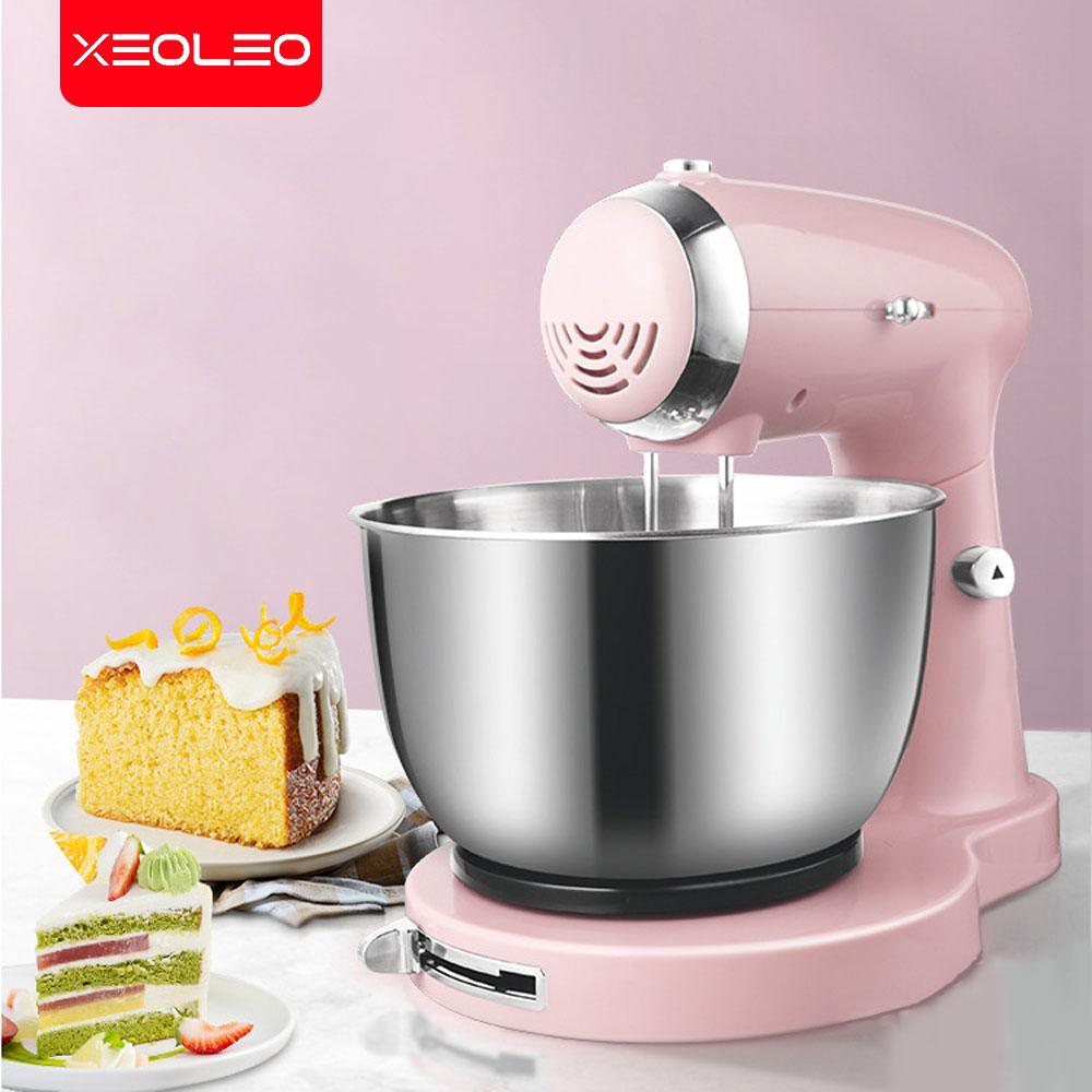 Stand Mixer - Double shaft Planetary food mixer - mini Chef Machine Household Egg Beater 350W 3.2L (H1)(1U59)