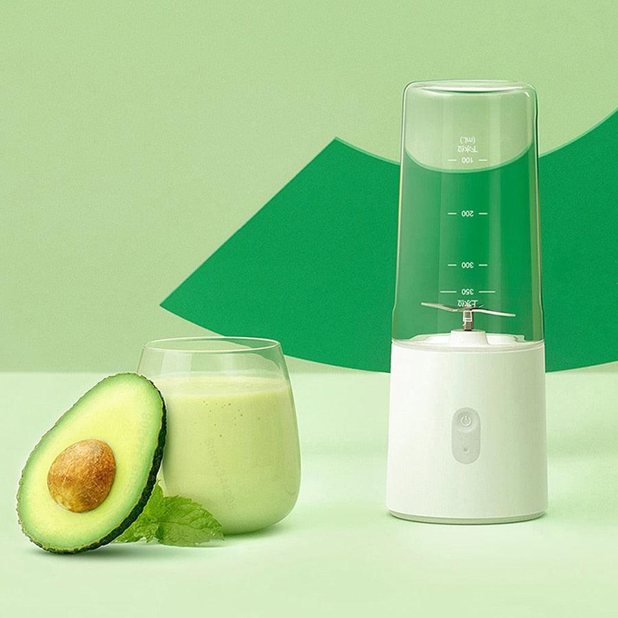 Great Mini Blenders - Small Portable charging Juicer Fruit Cup - Food Processor Electric Kitchen Mixer (H8)