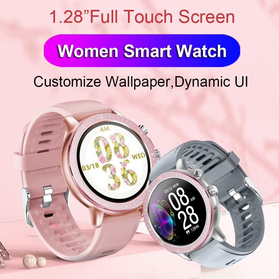 New Smart Watch - 1.3" Heart Rate Blood Pressure Monitor Fitness Tracker Smartwatch - iOS Android (RW)
