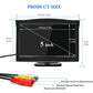 5 Inch TFT LCD Car Color Rear View Monitor Screen 12-24V for Parking Rear View Backup (CT3)(1U60)