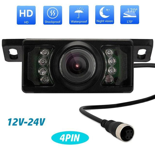 Car Backup CCD Front Rear View Camera 170 Degree Wide Angle Waterproof Without Guide Line Auto Parking Sensor System (CT3)