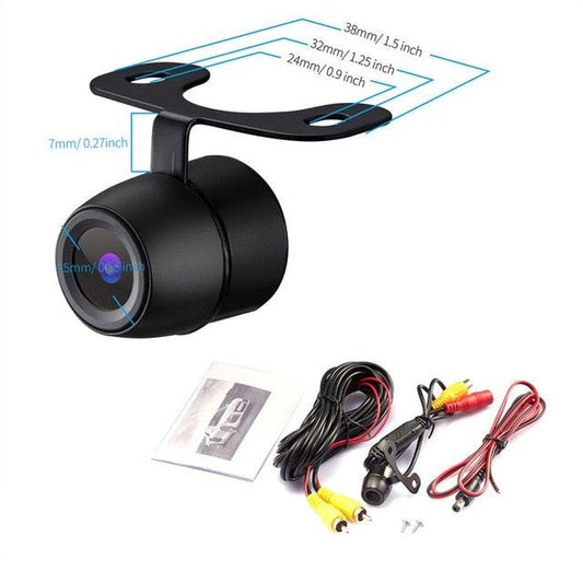 Rearview Backup Reverse Camera with Waterproof Night Vision HD CMOS 170 Wide Angle Small Easy Install Universal (CT3)(1U60)