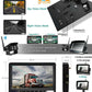 Digital Wireless Backup Camera System Kit - No Interference IP69 Waterproof + 7’’ LCD Reverse Monitor for Rv/Truck/Pickup (CT3)(1U60)