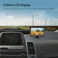 Wire 4.3'' Mirror Monitor System For Cars HD Night Vision IP68 Waterproof Rear/Front View (CT3)(F60)