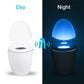 LED Night Lights Human Motion Sensor Automatic Toilet Seat Bowl Bathroom Night Lighting 8 Color (LL4)(1U58)