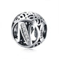 Trending Zircon Name Initial Letter Necklace Pendant Accessories - A-Z Combination Name (2U81)