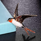 Jewelry Swallow Bird Shape Brooches (D81)(8JW)