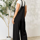 Double Take Full Size Wide Strap Overall with Pockets