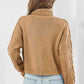 Turtleneck Dropped Shoulder Sweater - Deals DejaVu