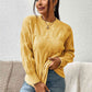 Round Neck Long Sleeve Sweater