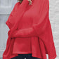 Loose Hem Plain Sweater - Deals DejaVu