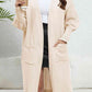 Open Front Dropped Shoulder Cardigan - Deals DejaVu