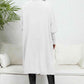 Open Front Dropped Shoulder Cardigan - Deals DejaVu