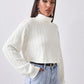 Turtleneck Long Sleeve Top - Deals DejaVu