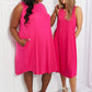 Zenana Full Size Still In Love Sleeveless Midi Dress (WS06) T