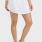 Wide Waistband Sports Skort