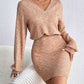 Lace Detail V-Neck Mini Dress (MWBT) T - Deals DejaVu