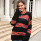 Striped Drop Shoulder Sweater