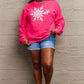 Simply Love Full Size Snowflake Graphic Sweatshirt