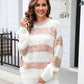 Striped Drop Shoulder Sweater