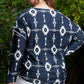 Plus Size Exposed Seams Round Neck Long Sleeve T-Shirt