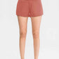 Wide Waistband Sports Shorts with Pockets