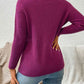 Ribbed Turtle Neck Long Sleeve Sweater - Deals DejaVu