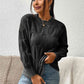 Round Neck Long Sleeve Sweater