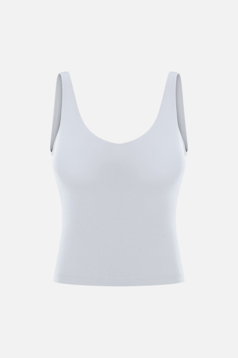 V Neck Active Tank