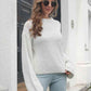 Round Neck Dropped Shoulder Sweater