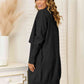 Long Sleeve Open Front Longline Cardigan - Deals DejaVu