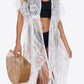 Fringe Trim Lace Cover-Up Dress (TB11D) T