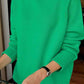 Turtle Neck Raglan Sleeve Sweater - Deals DejaVu