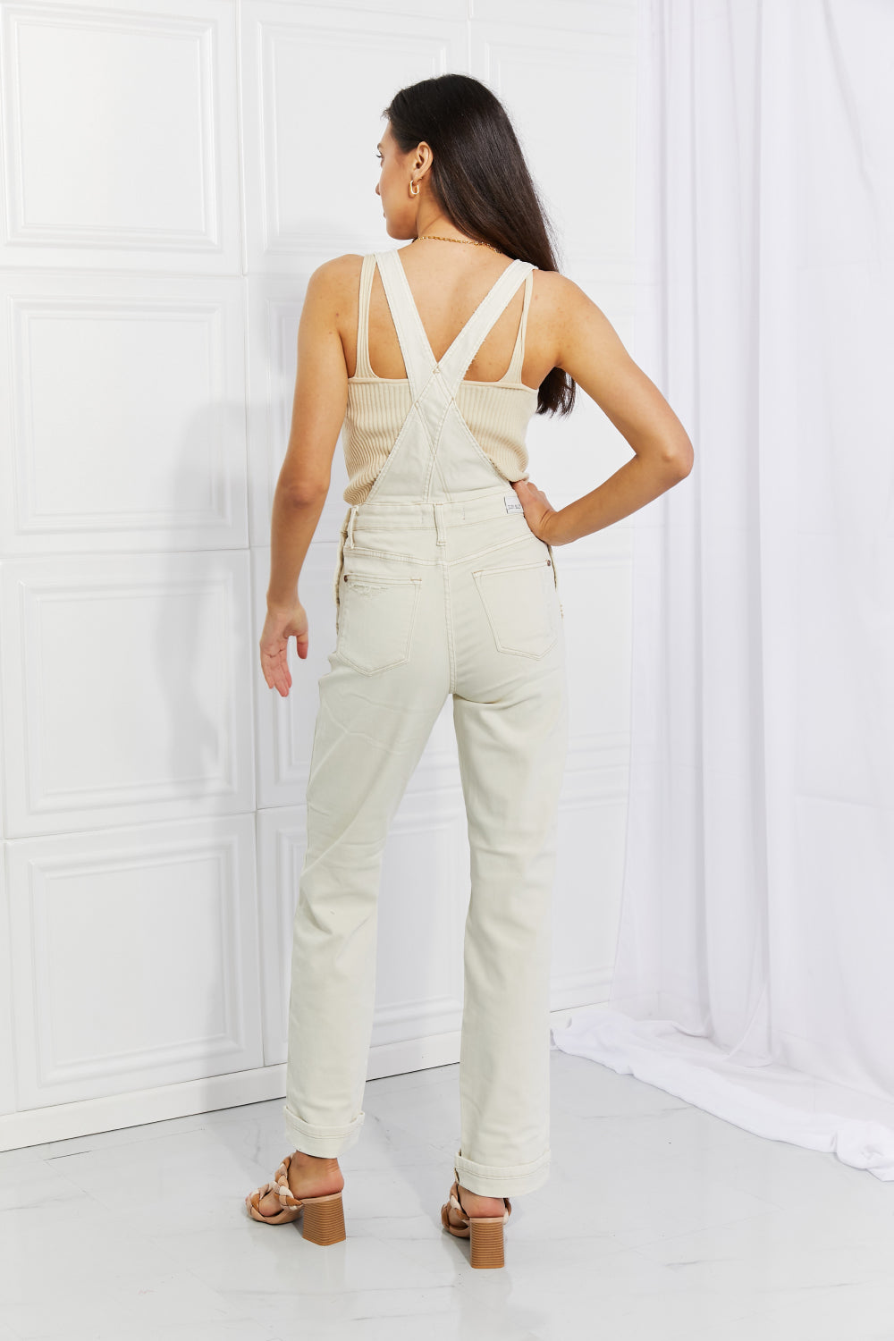 Judy Blue Full Size Taylor High Waist Overalls (TBL2) T - Deals DejaVu