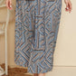 Plus Size Geometric Pleated Skirt (TB7) T