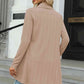 Open Front Long Sleeve Cardigan - Deals DejaVu