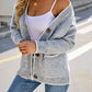 Button Down V-Neck Cardigan with Pockets