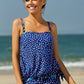 Printed Tied Tankini Set (TB13D) T