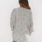 Multicolored Open Front Cardigan - Deals DejaVu