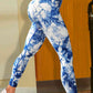 Tie-Dye High Waist Sports Leggings