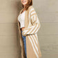 Woven Right Two-Tone Open Front Fuzzy Longline Cardigan - Deals DejaVu