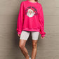 Simply Love Full Size Santa Graphic Long Sleeve Sweatshirt